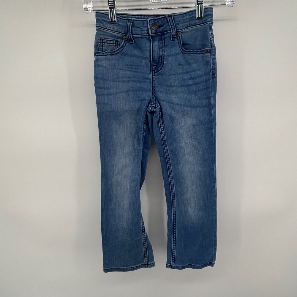 Cat & Jack Boys‎ Size 6 Bootcut Super Stretch Denim Jeans
